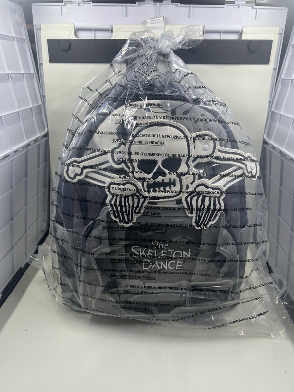 Disney Parks The Skeleton Dance Glow-in-the Dark Loungefly Backpack nwt/package