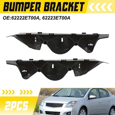 2pcs For 09-12 Nissan Sentra SR Bumper Bracket Front Support Driver&Passenger US