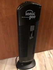 lonic Pro Air Purifier Cleaner CA500B Electrostatic Silent Black - TESTED Works