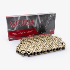 Lextek Drive Chain Scooter 428-134 Links Gold Street Motorcycle Steel CHN076