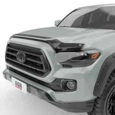EGR Smoke Black Hood Protector Bug Shield Deflector for 2016-2023 Toyota Tacoma
