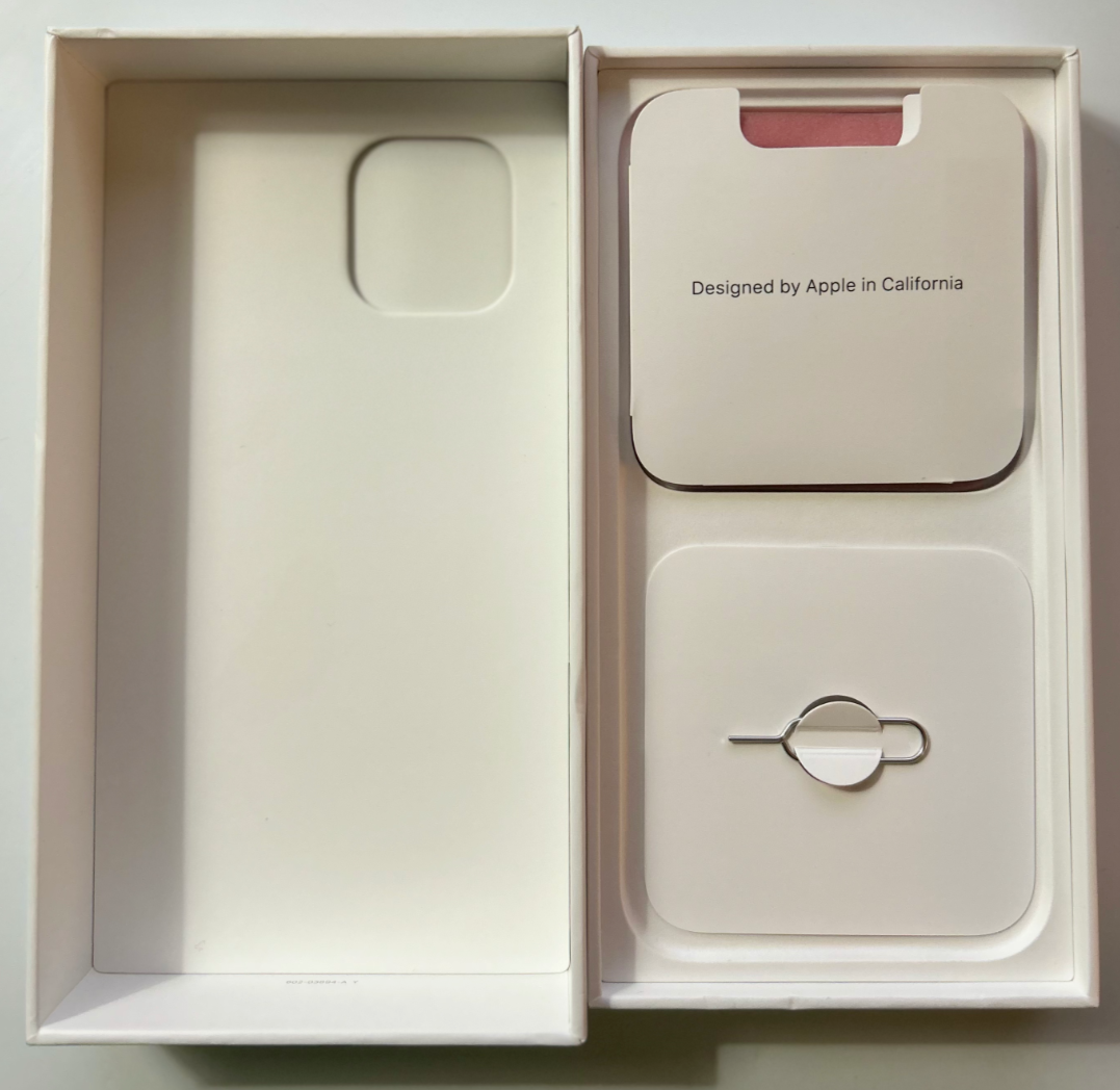 Apple iPhone 12 Red Empty BOX ONLY with Stickers NO PHONE