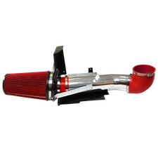 Fit 99-07 Chevy GMC V8 4.8L/5.3L/6.0L 4" Cold Air Intake Kit+Heat Shield Red
