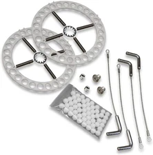 Hunter Steel Alignment Turn Plate Repair/Rebuild Kit w/ Lock Pins