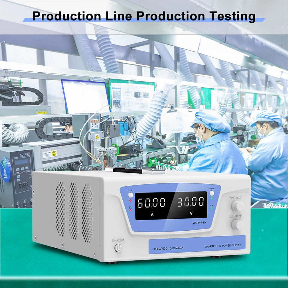 15V 30V 50A 60A 80A 100A Lab Adjustable DC Power Supply Variable With RS485/ 232 - Image 4 of 4