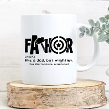 Gift Mug for Dad – Custom Name Coffee Cup Gift for father day