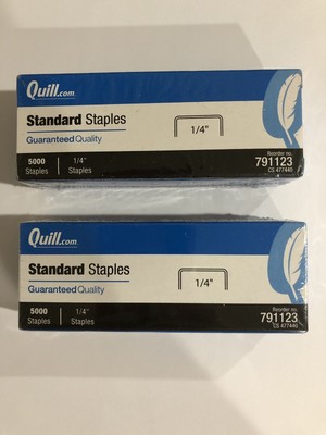 Quill sharp point standard staples 5000ct (784220029248)