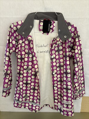 DIDRIKSONS Storm System Raincoat Kids/Girls Jacket Size 150