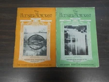 THE HOOSIER MOTORIST MANUAL BOOK SET OF 2 518 