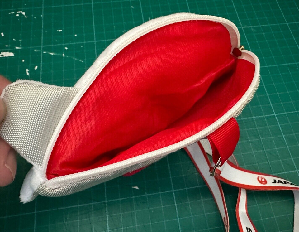 Japan Airlines plane lanyard pouch bag eBay