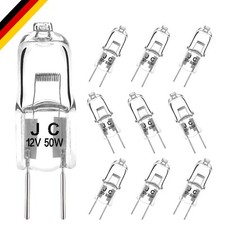 Halogenlampen 50W G6.35 12V 650lm Warmweiß Dimmbar für Kronleuchter & Landschaft