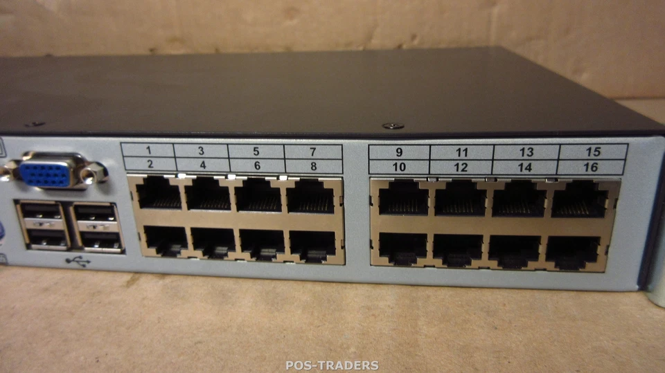 HP 408964-001 Server Console Switch Virtual Media 2x16 KVM Switch 16 Ports + RM - Bild 2 von 4