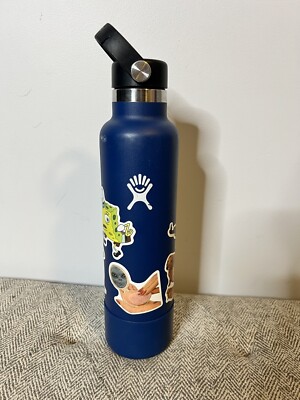 Hydro Flask Standard Mouth Bottle with Flex Cap 24 Oz Cobalt Blue | eBay