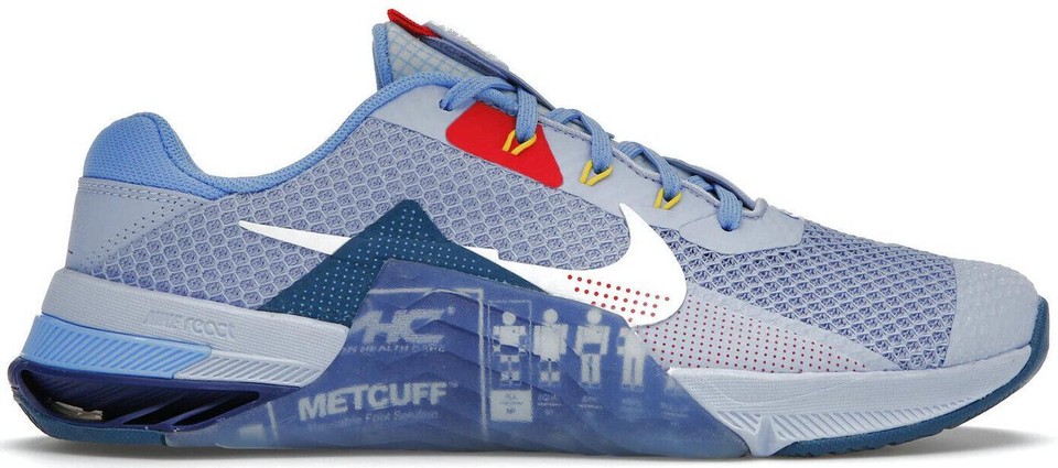 Nike Metcon 7AMP light marine blue training shoes M7/W9 running zoom react Hyper Nike Metcon 7AMP light marine blue training shoes M7/W9  main image 4