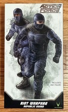Valaverse Action Force Riot Warfare Republic Guard  Blue  New & Sealed