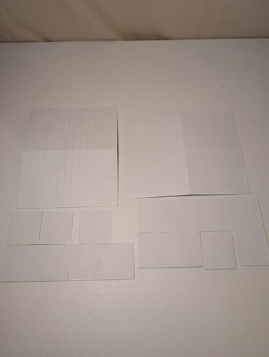 Lot of Adhesive Foam Squares for Crafts, Peel and Stick, Multi-Size, White Pads - Picture 2 of 3