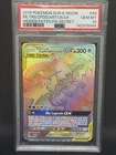 2019 Moltres & Zapdos & Articuno GX PSA 10 Secret 69/68 Hidden Fates Holo Gem