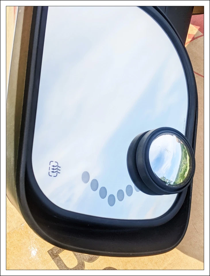 ✅ 04-07 QX56 Armada POWER HEAT ATENUACIÓN AUTOMÁTICA P. PLEGABLE Espejo Lateral Conductor Izquierdo Girar OEM Foto 3 de 4