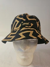 F1 The Movie Black Gold Geometric Logo Bucket Hat S/M NWT