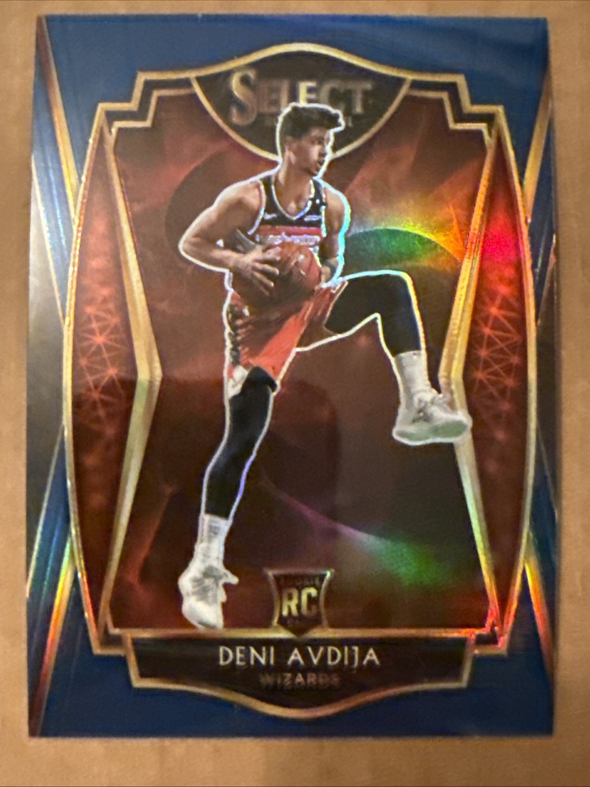 2020-21 Panini Select - Premier Level Deni Avdija #180 Blue Prizm (RC)