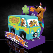 Scooby-Doo Mystery Machine Wood Toy Train MasterPieces Tracks New