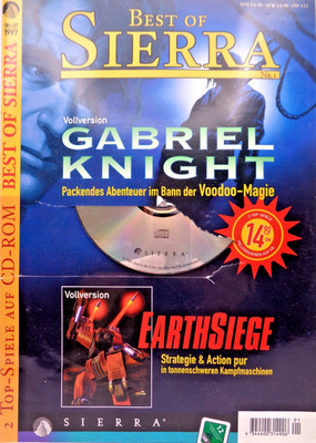 IBM PC -- THE BEST OF SIERRA NR. 1: GABRIEL KNIGHT (SIERRA - CD-ROM)