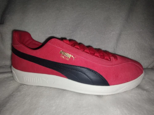 Puma Dallas 1899 Tango rosso e nero taglia UK 10. Nuovo con scatola originale