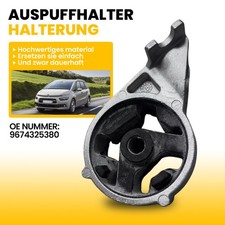 1x Halter Auspuffhalterung Schalldämpfer für Peugeot DS Citroen Opel 9674325380