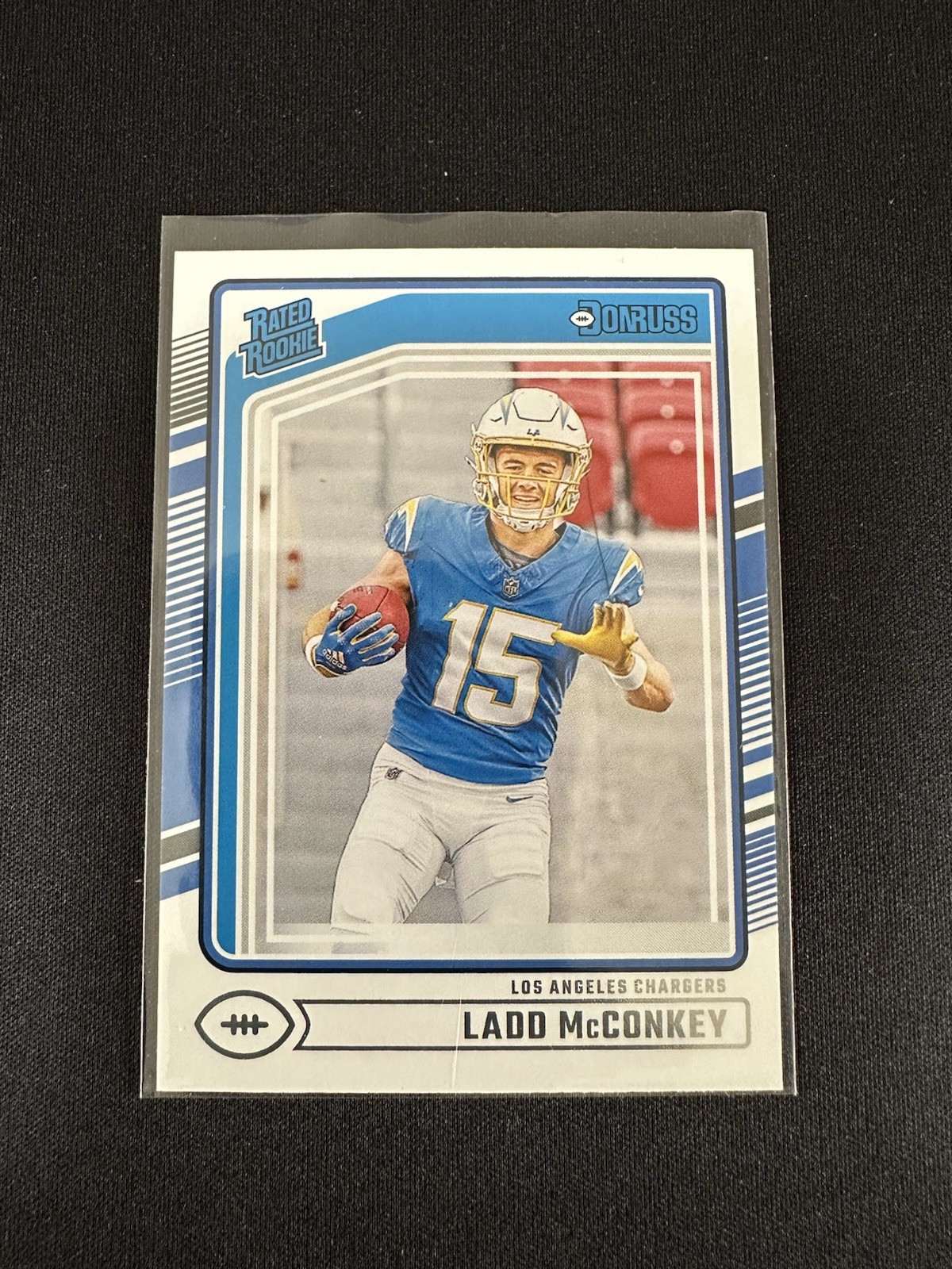 2024 Panini Donruss - Rated Rookie Ladd McConkey #328 (RC)