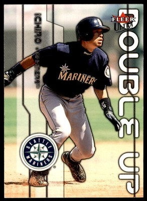 2003 Fleer Ultra Double Up Ichiro/Ken Griffey Jr. Mariners/Reds