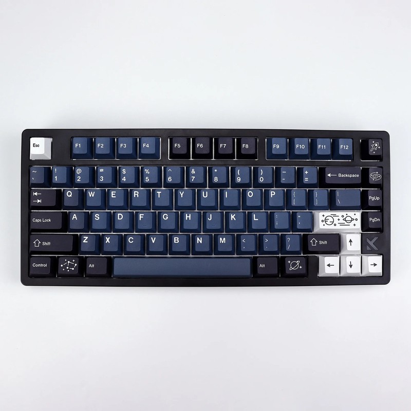 KBDiy GMK Galaxy Keycaps 140-Key PBT Cherry Profile Mechanical Keyboard Set