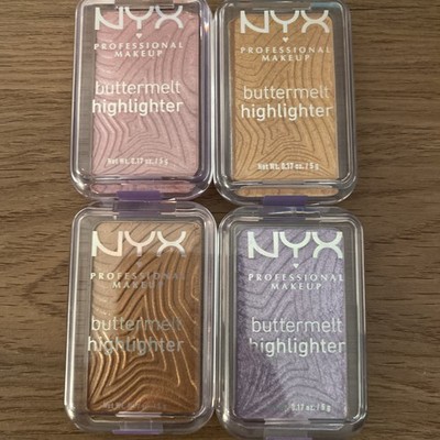 NYX Buttermelt Textmarker 4er Set Nagelneu Versiegelt