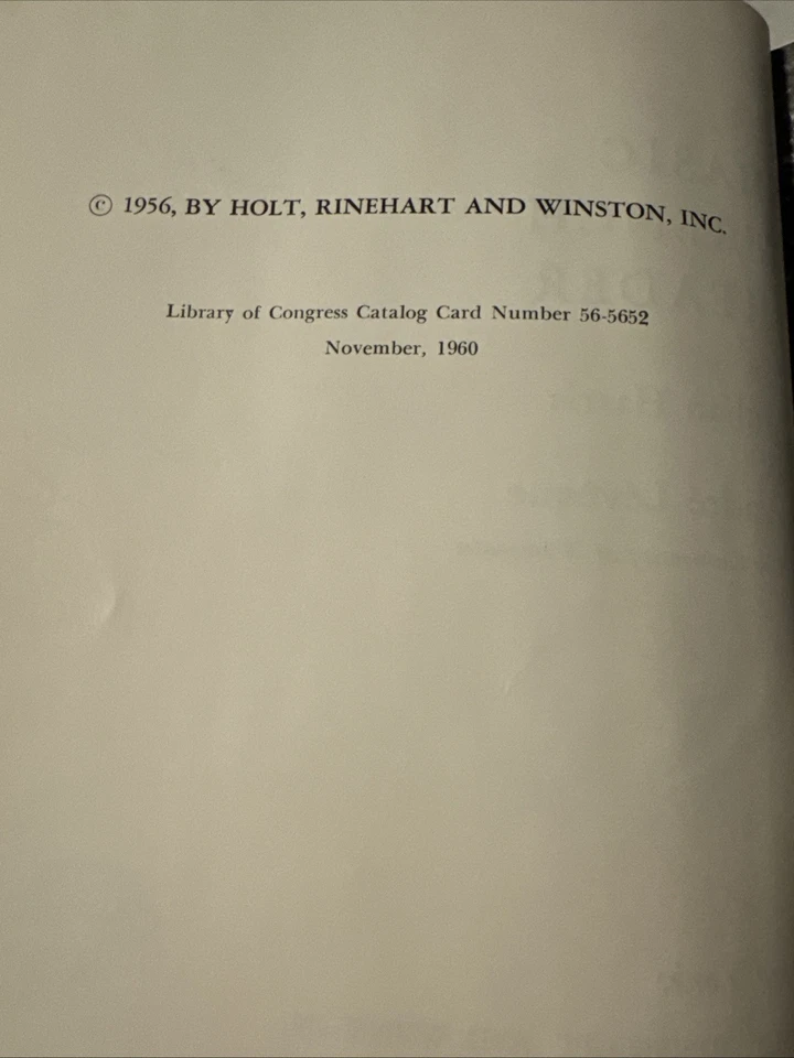 Basic French Reader Harris & Lévêque Vintage 1956 - Image 4 of 4