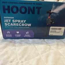 Hoont Motion Activated Jet Spray Scarecrow - Yard Garden Animal Rodent Repellent