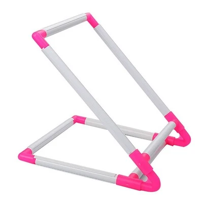 Cadre de broderie pratique pince en plastique point de croix support de support - Photo 1/4