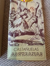 Vintage Handmade Spanish Flamenco Wooden Castanets by José Tárrega Peiró