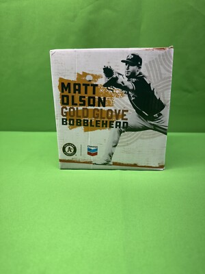 Oakland Athletics Matt Olson Gold Glove Bobblehead (2019 Promo) (Open Box)
