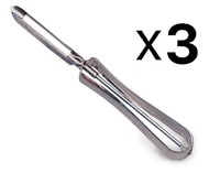 Rsvp Classic Fruit Vegetable Peeler Stainless Steel Potato Carrot (3-pack) on sale Rsvp Classic Fruit Vegetable Peeler Stainless Steel Potato Carrot (3-pack) on sale