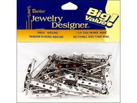 Darice Jd Pin Back 1.25 Silver 40pc on sale Darice Jd Pin Back 1.25 Silver 40pc on sale