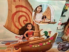 disney moana starlight canoe and friends