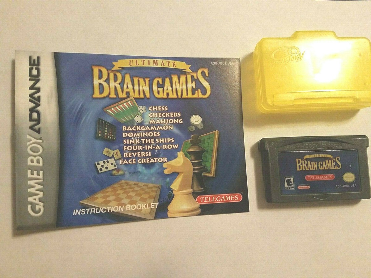 Ultimate Brain Games Nintendo Game Boy Advance Game Case