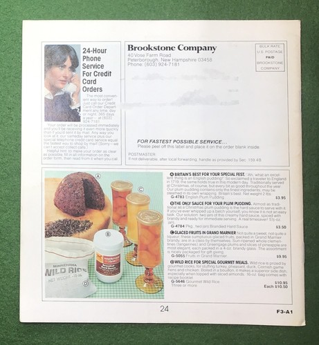 Bookstone 1978 Catalog gifts mail-order sale Hard to Find Delicacies Summer 1978 - Imagen 2 de 3