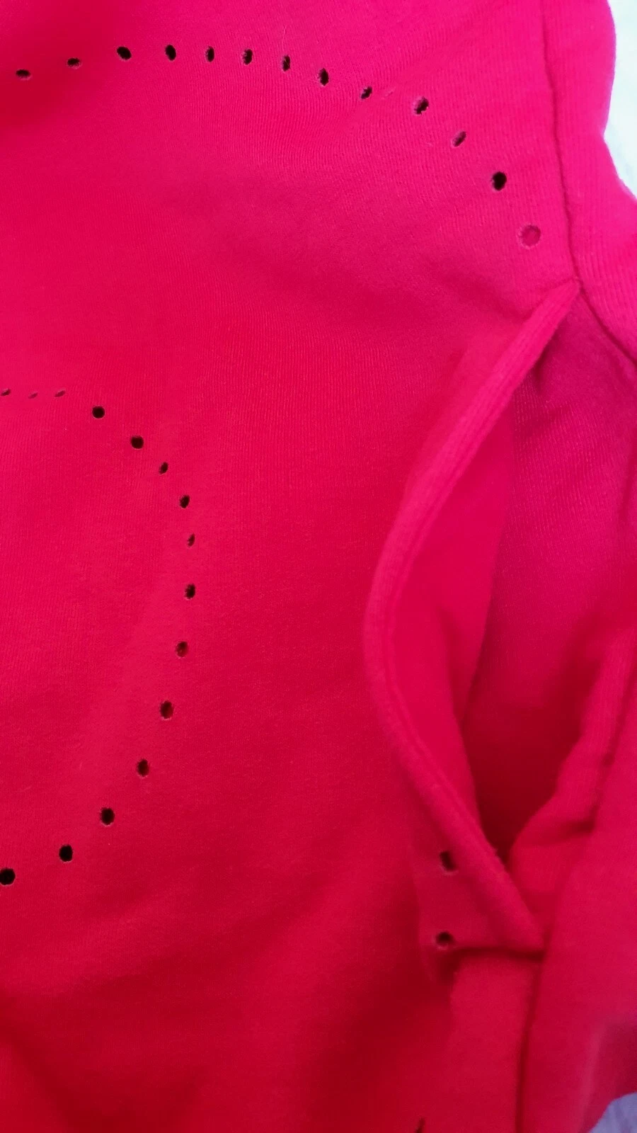 Felpa con cappuccio SS21 Supreme Laser Cut S Logo taglia XL rossa