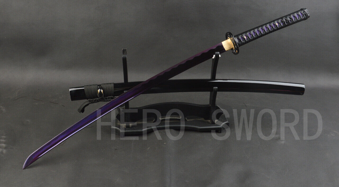  Muramasa Katana Hand Forged 1095 High Carbon Steel Japanese  Samurai Sword Full Tang Very Sharp Knife Blade Combat Ready HERO SWORD  Handmade : Sports & Outdoors