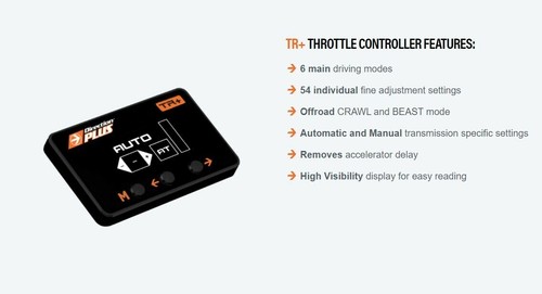 Direction Plus TR+ throttle controller for Toyota Landcruiser 70 Series 1VD-FTV - Picture 4 of 5