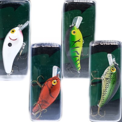 cotton cordell big o fishing lure Cotton Cordell Big O Lures - Tiger - Crawdad - Bass - Smoky Joe 2.25