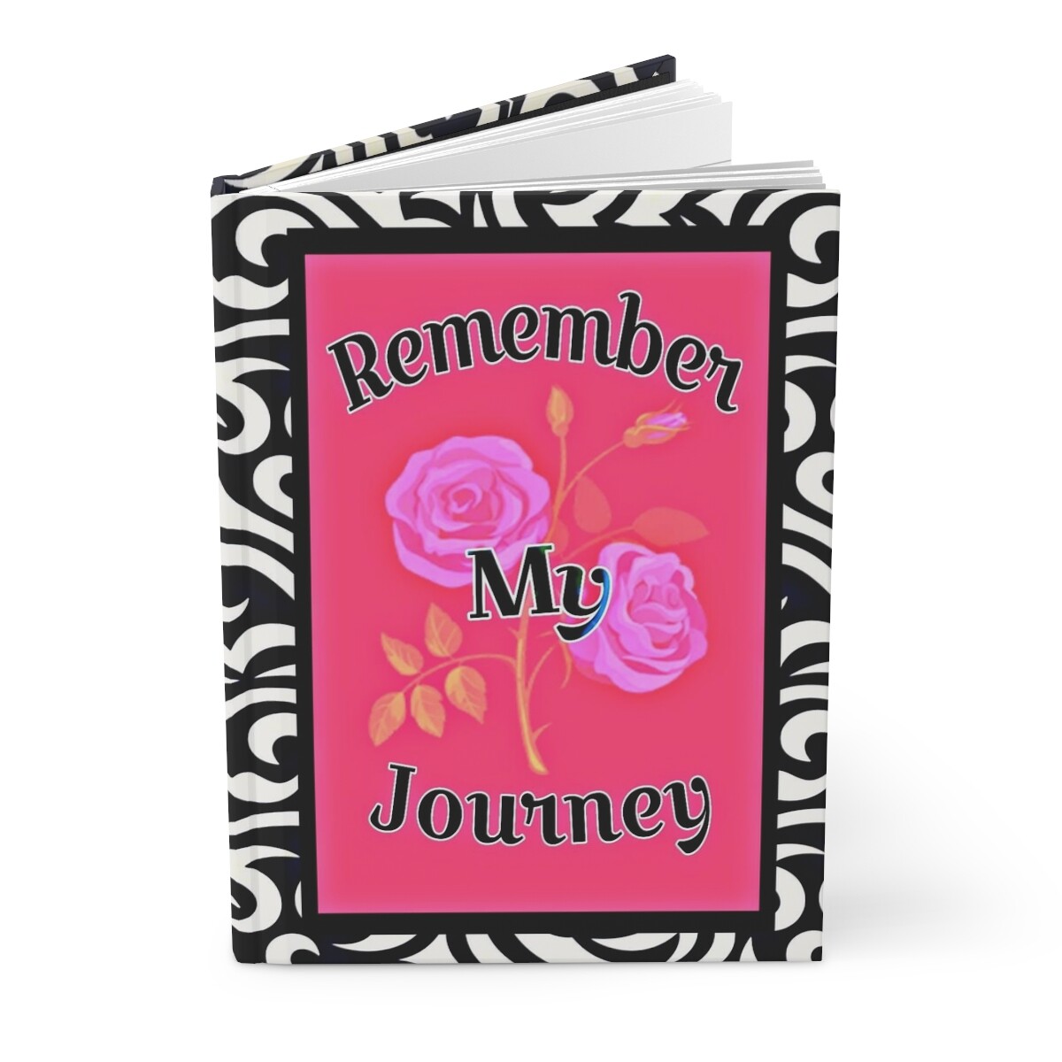 Hardcover Journal with Wild Ways Nature Design-image