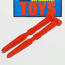 Starcom Starmax Bomber TOP DUAL CANNON gun Coleco vehicle orange accessory part