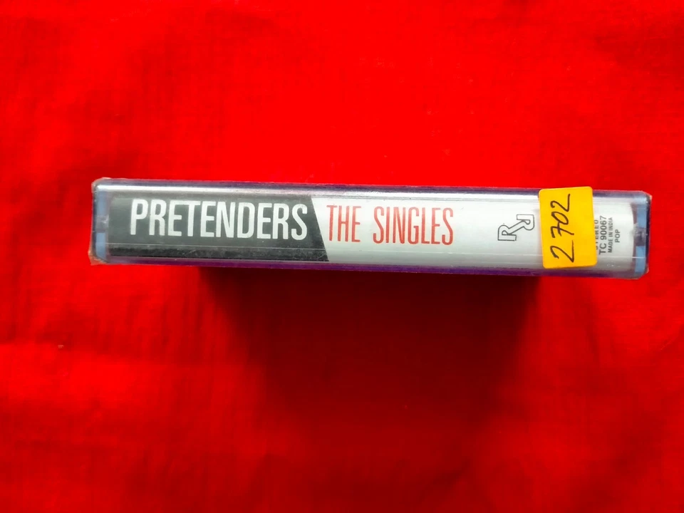 Pretenders The Singles RARE orig Cassette tape INDIA indian Sealed 2002 - Image 2 of 3