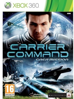 Carrier Command Gaea Mission XBOX 360 Video Game Original UK